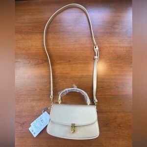 NWT Scarleton Top Handle Crossbody Bag H2115 Gold